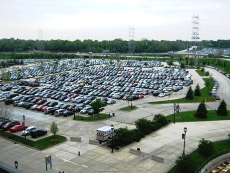 miller park tailgating lot