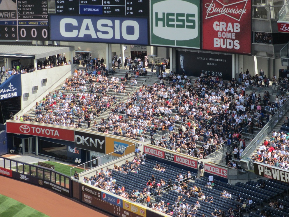 yankee stadium bleachers