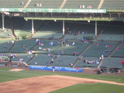 wrigley obstructed