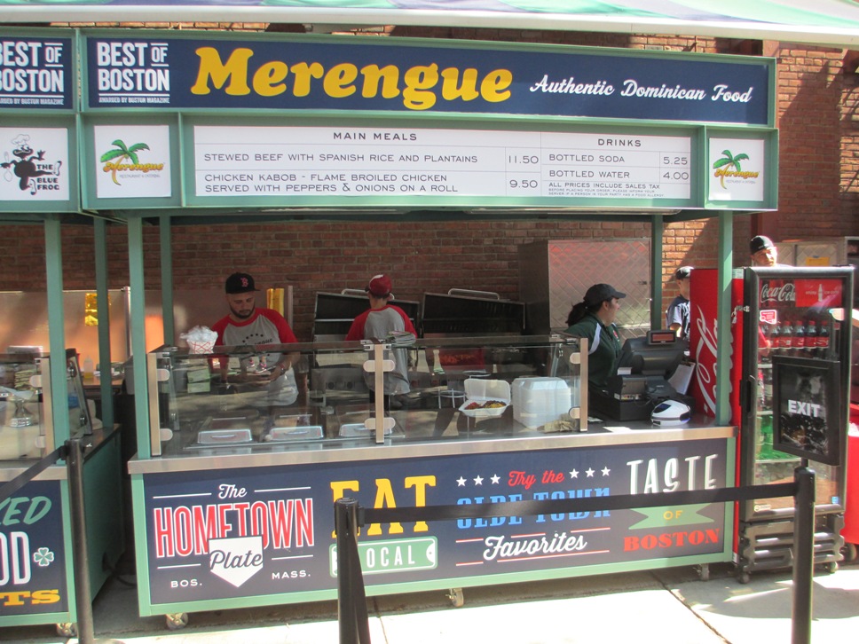 fenway park food taste of boston