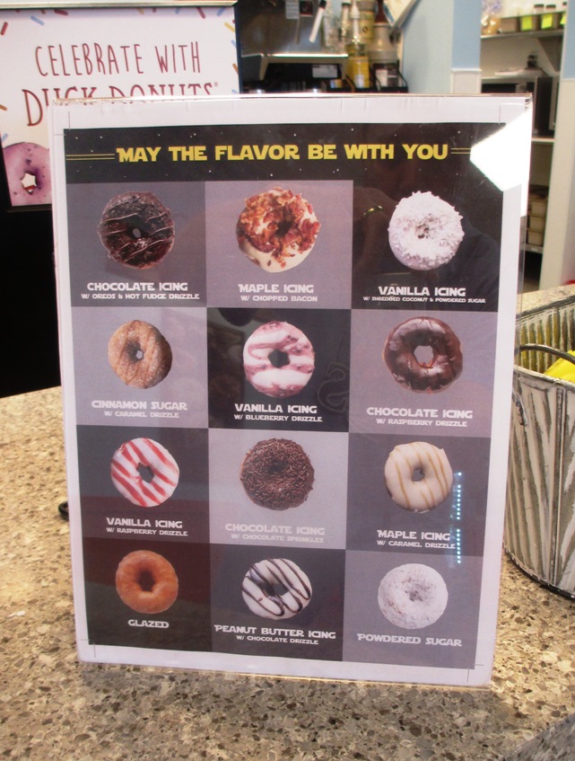 duck donuts flavors