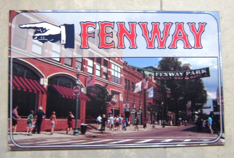 Fenway park sign