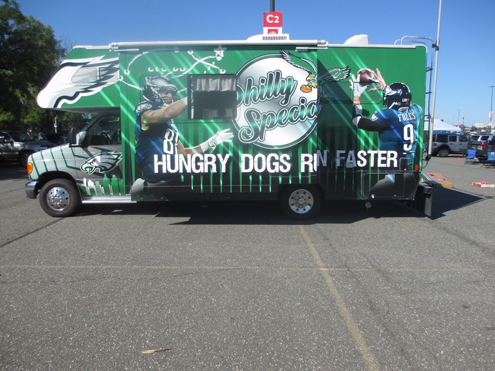 Lincoln Financial Field tailgating Eagles